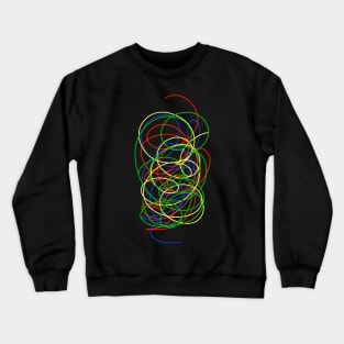 Colorful Strings Crewneck Sweatshirt